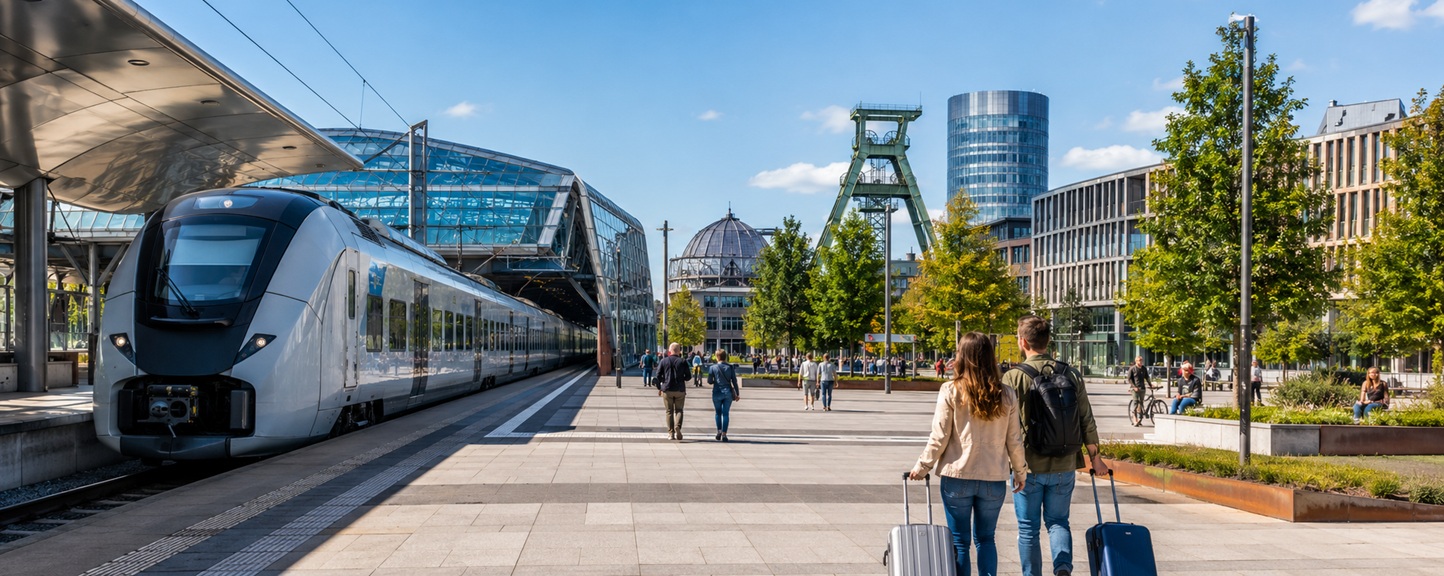 Treinkaartjes naar Gelsenkirchen v.a. €30