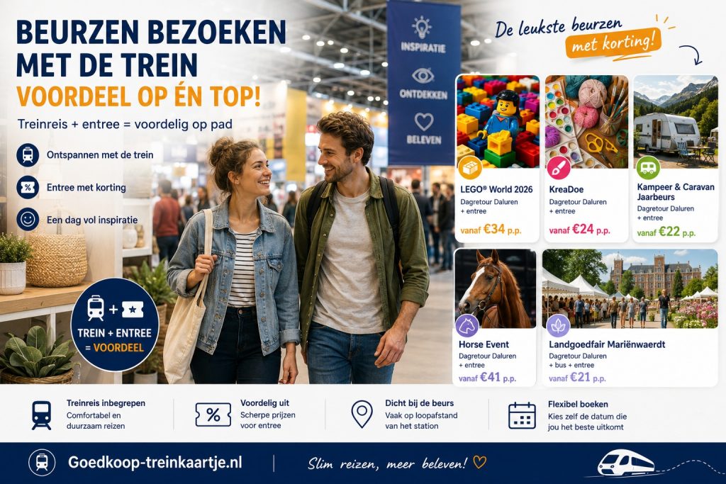 Beurs Korting Trein Augustus 2026
