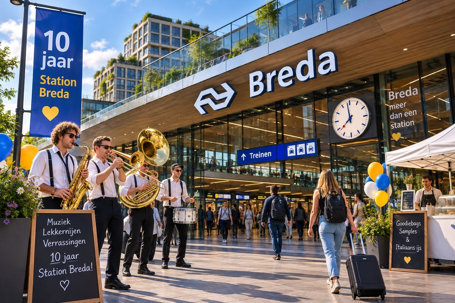Breda Station 10 Jaar