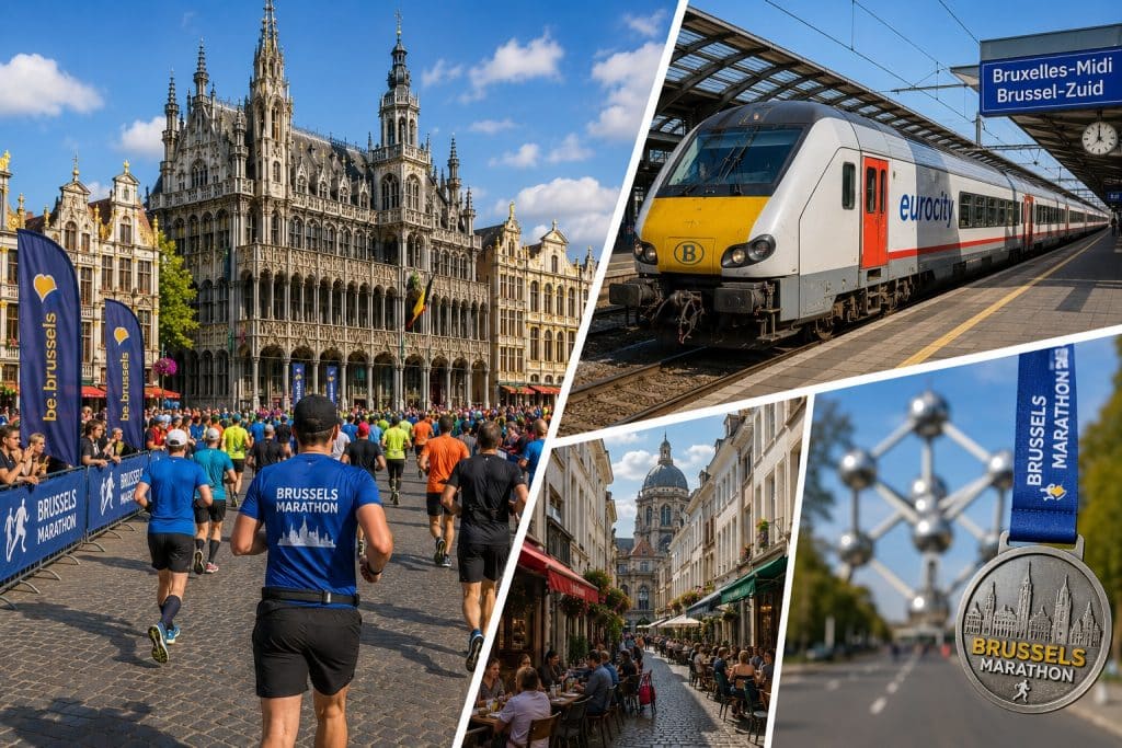 Brussel Marathon Per Trein