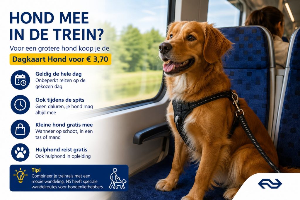5 mooie wandelroutes met de hond en trein