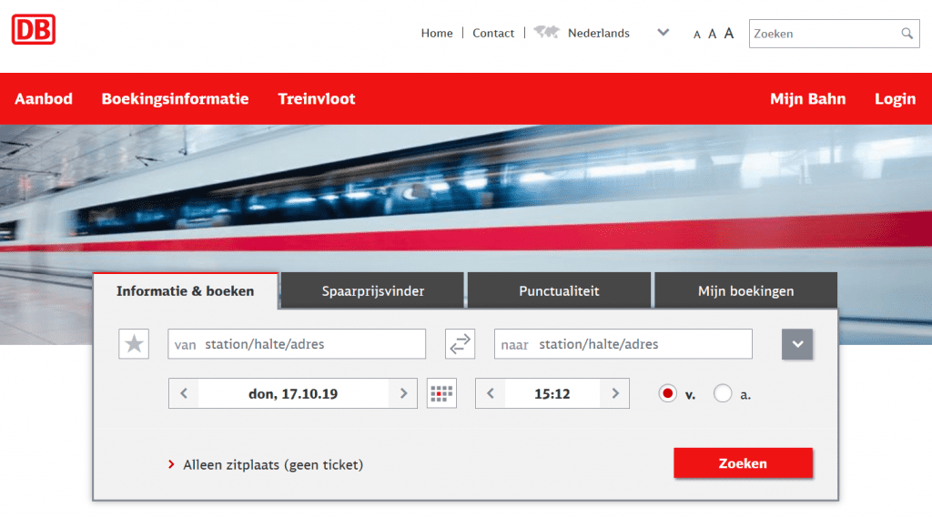 Conciërge Voorlopige Eigendom Treinkaartjes DeutscheBahn: SuperSparPreis en Groepstickets »  Goedkoop-treinkaartje.nl