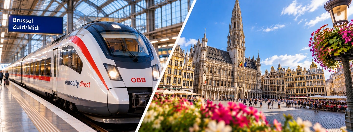 EuroCity Brussel Treinkaartje Korting