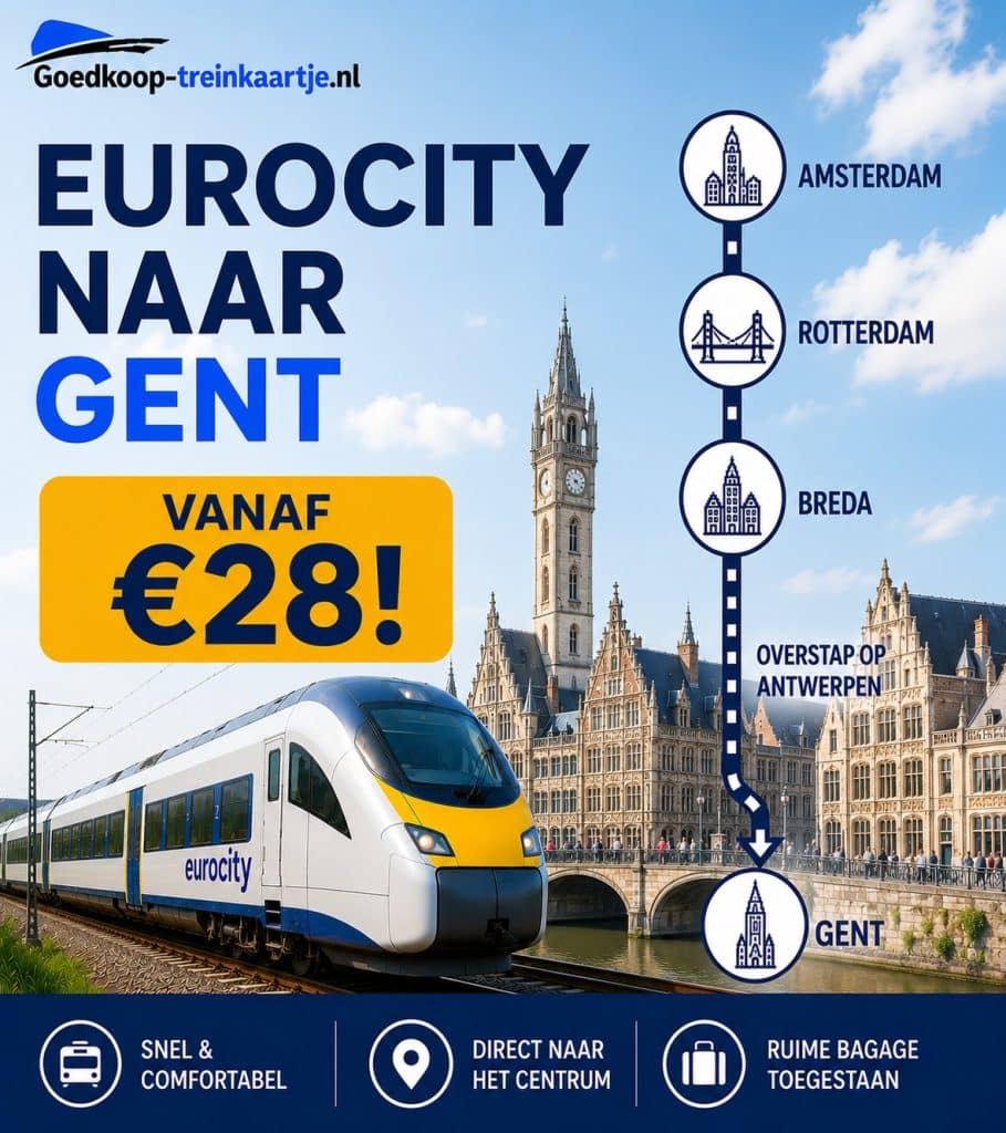 EuroCity Gent Treinkaartje