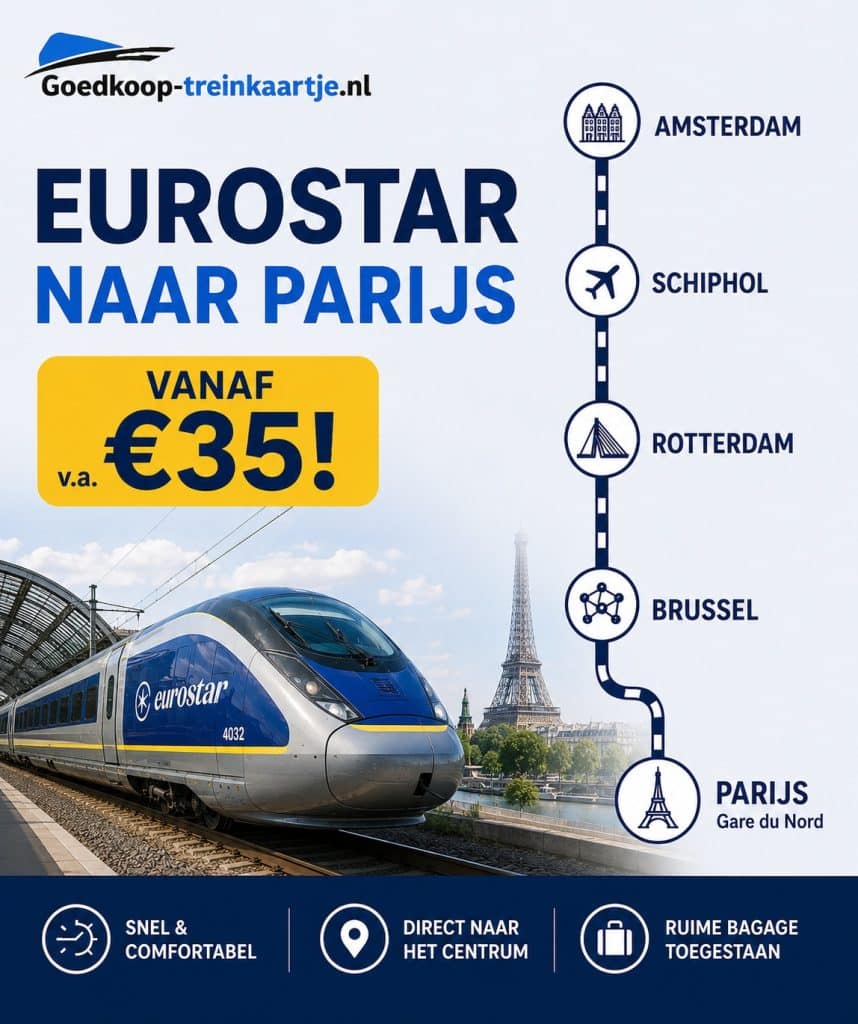 Eurostar Parijs Route 35