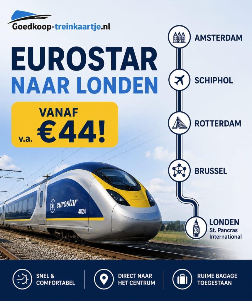 Eurostar Route Londen 44