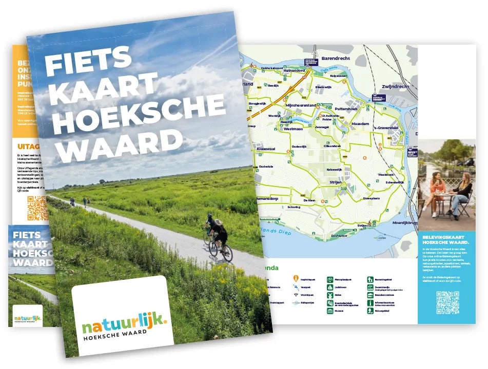 Fietskaart Hoekse Waard