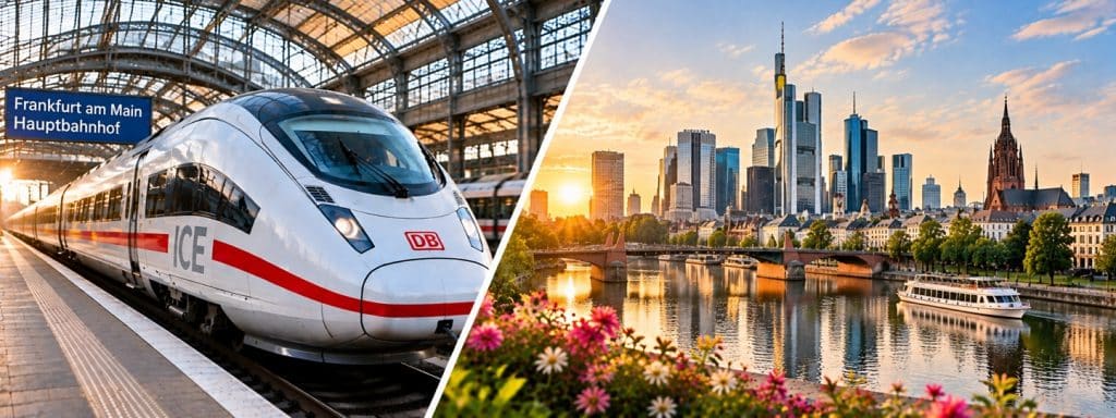Frankfurt ICE treinkaartje Korting