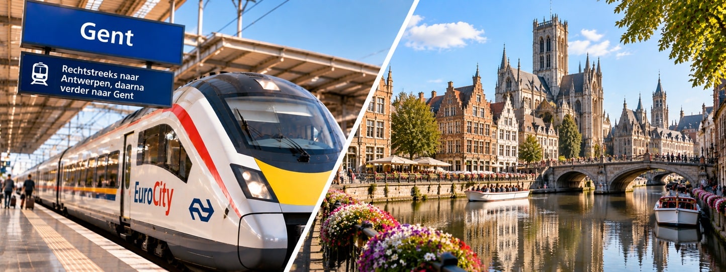 Gent Korting EuroCity Treinkaartje