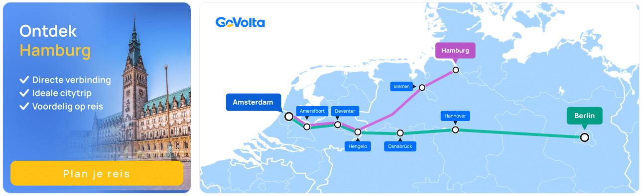 GoVolta Stedentrip Treinkaartje Korting Duitsland