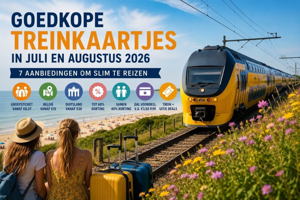 Goedkope Treinkaartjes Juli Augustus 2026