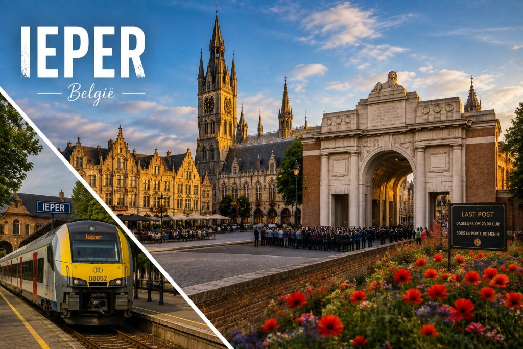 Ieper Per trein