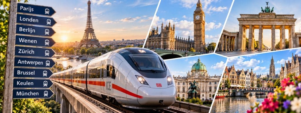 Internationale Treinkaartjes Voordelig besparen