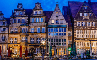 Kerstmarkt in Bremen per trein