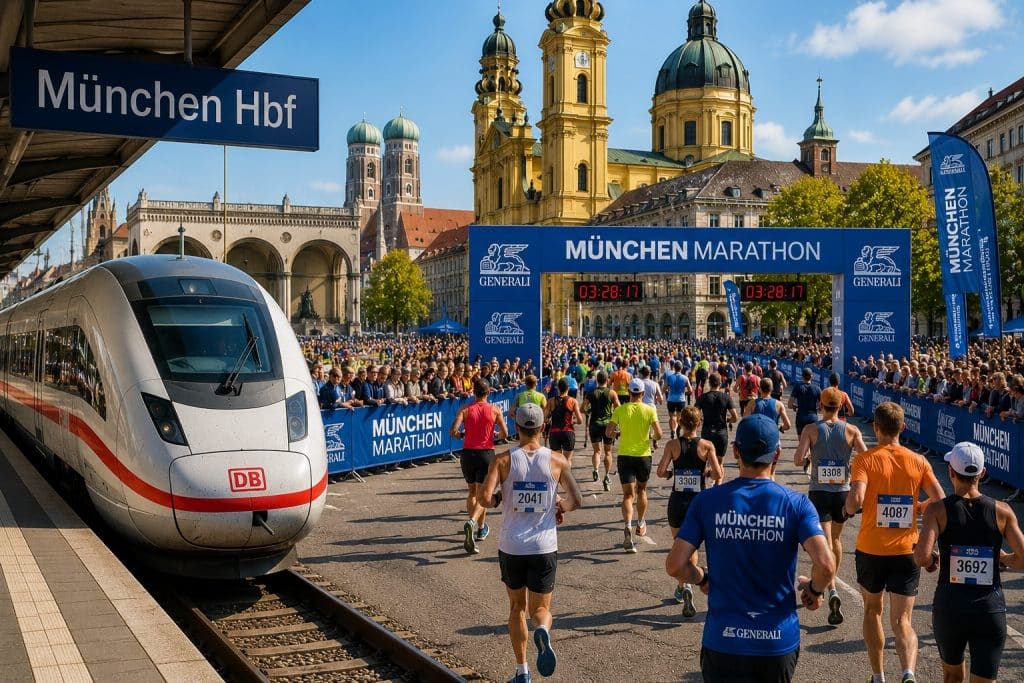 Marathon Munchen Treinkaartje