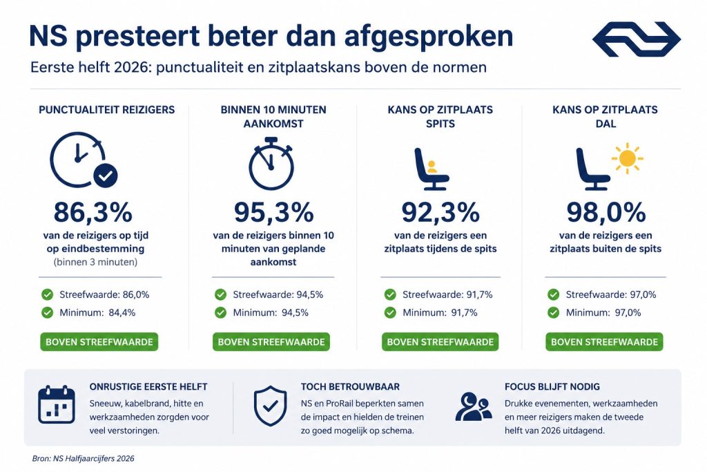 NS Prestatie Cijfers 2026 - Goedkoop-treinkaartje.nl