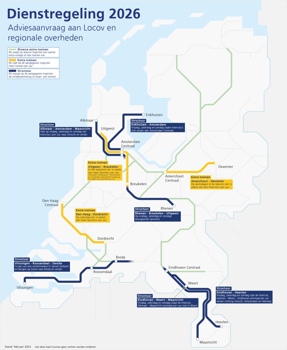 NS Breidt In 2026 Verder Uit Goedkoop Nl NS 