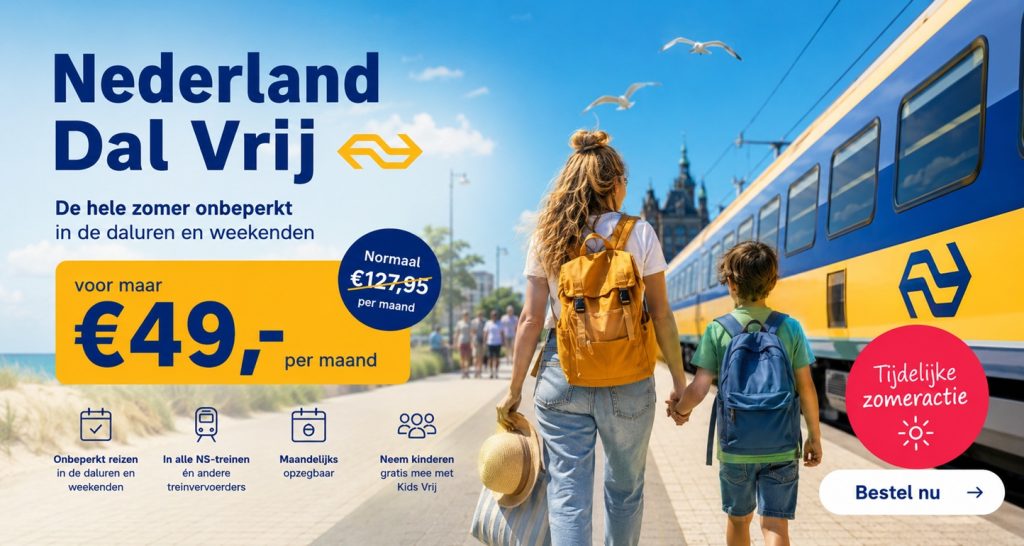 Nederland Dal VrijNederlandticket