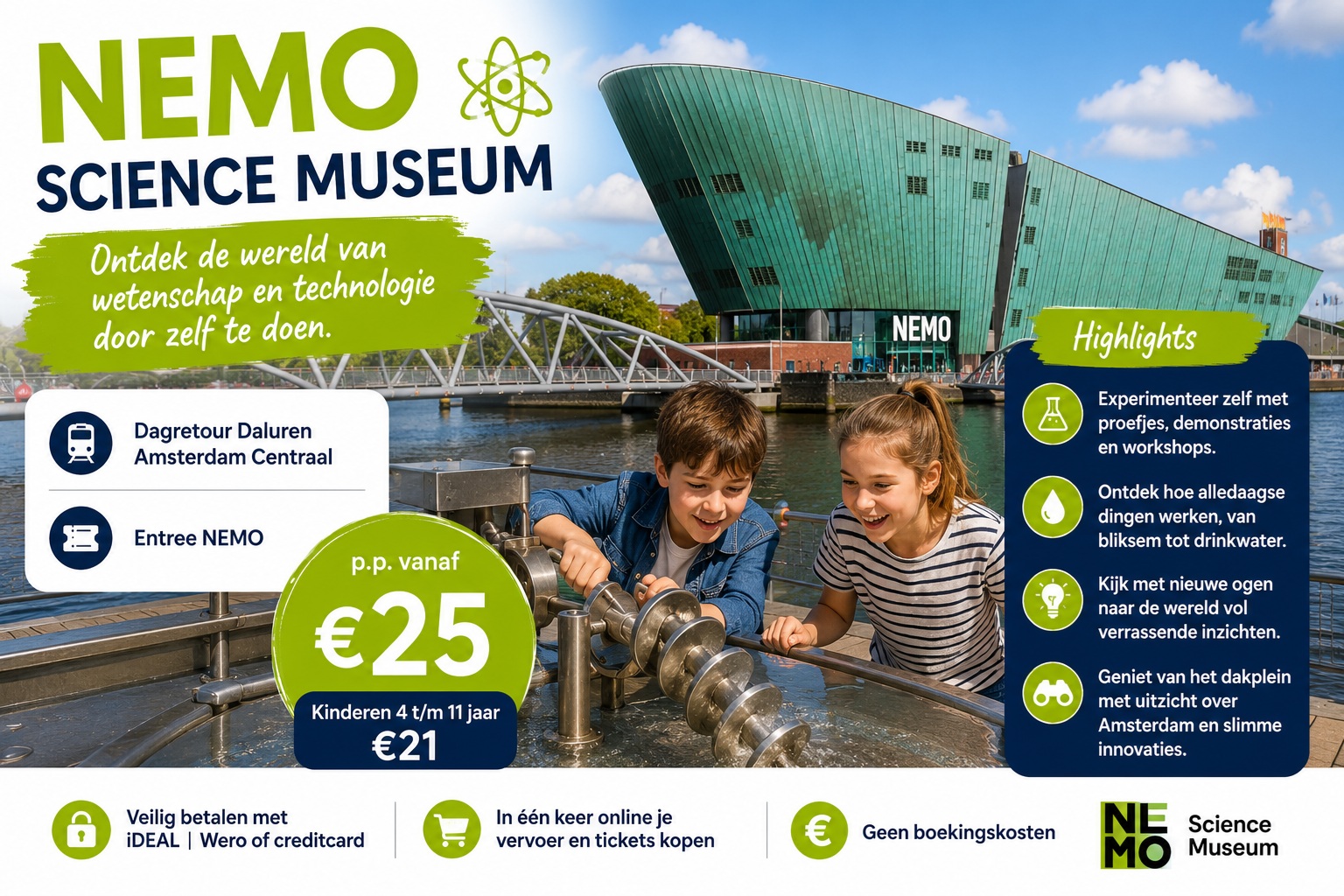 Nemo Aanbieding Treinkaartje