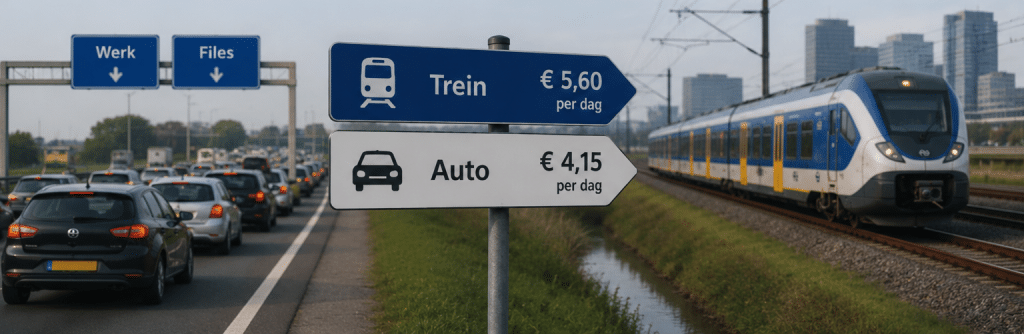 Trein vs Auto