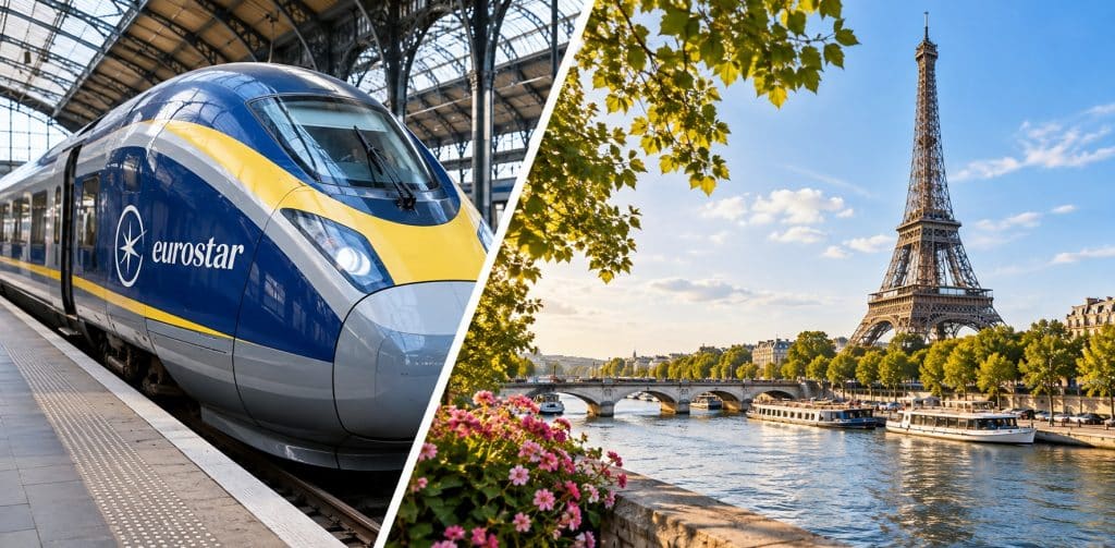 Parijs Eurostar Treinkaartje