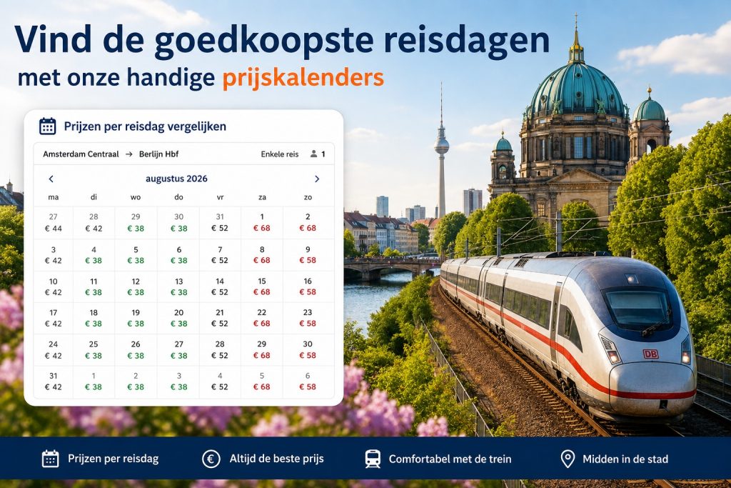 Prijskalender Treinkaartje Vergelijken