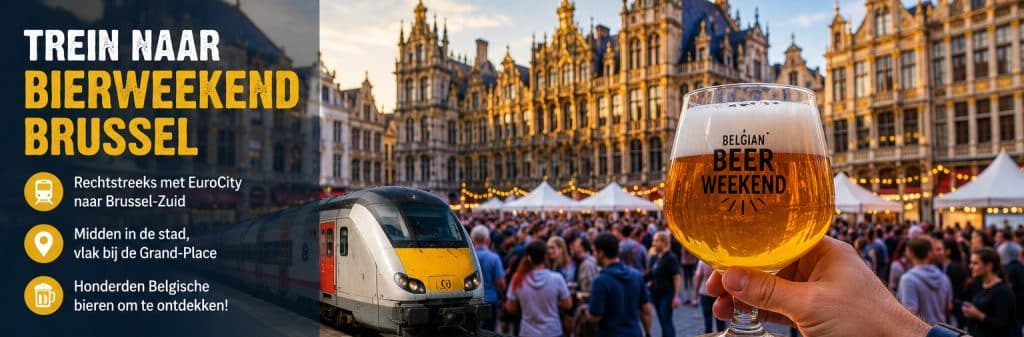 Trein Beer Weekend Brussel