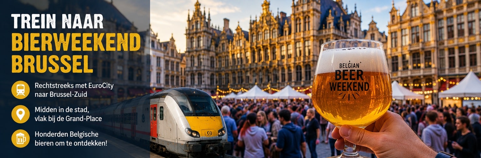 Trein Beer Weekend Brussel