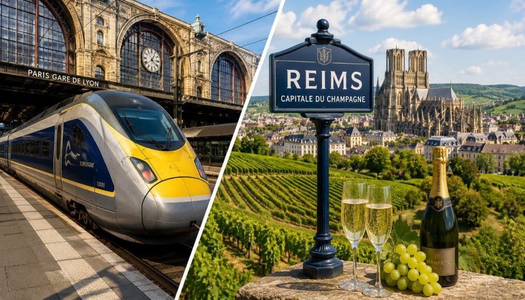 Trein Champagne Frankrijk Reims