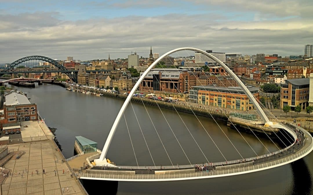 Trein naar Newcastle