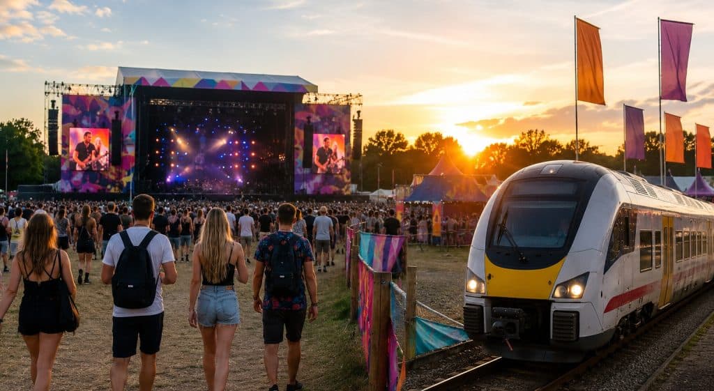 Trein Pukkelpop Goedkoop Treinkaartje