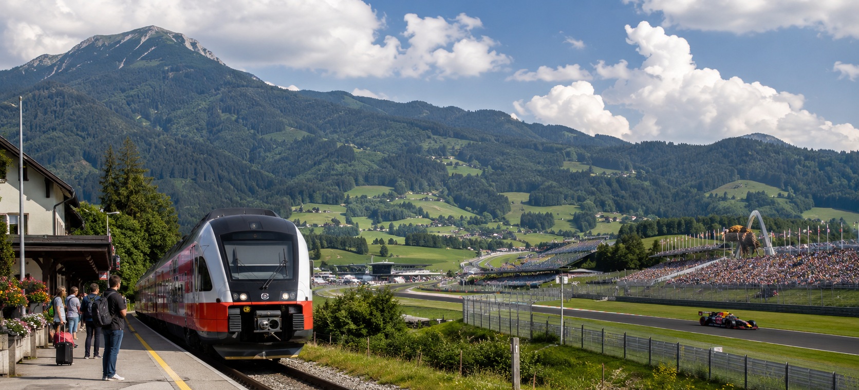 Trein Redbull Ring