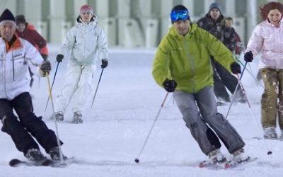 Trein naar Snowworld in Zoetermeer