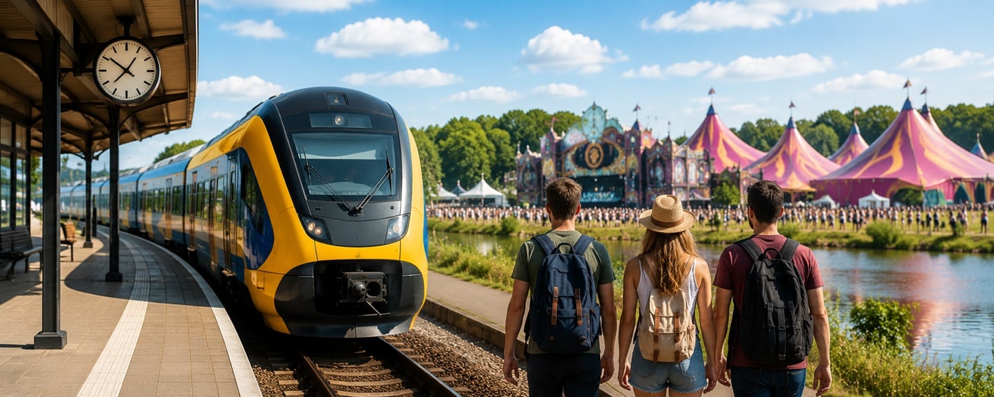 Trein Tomorrowland EuroCity