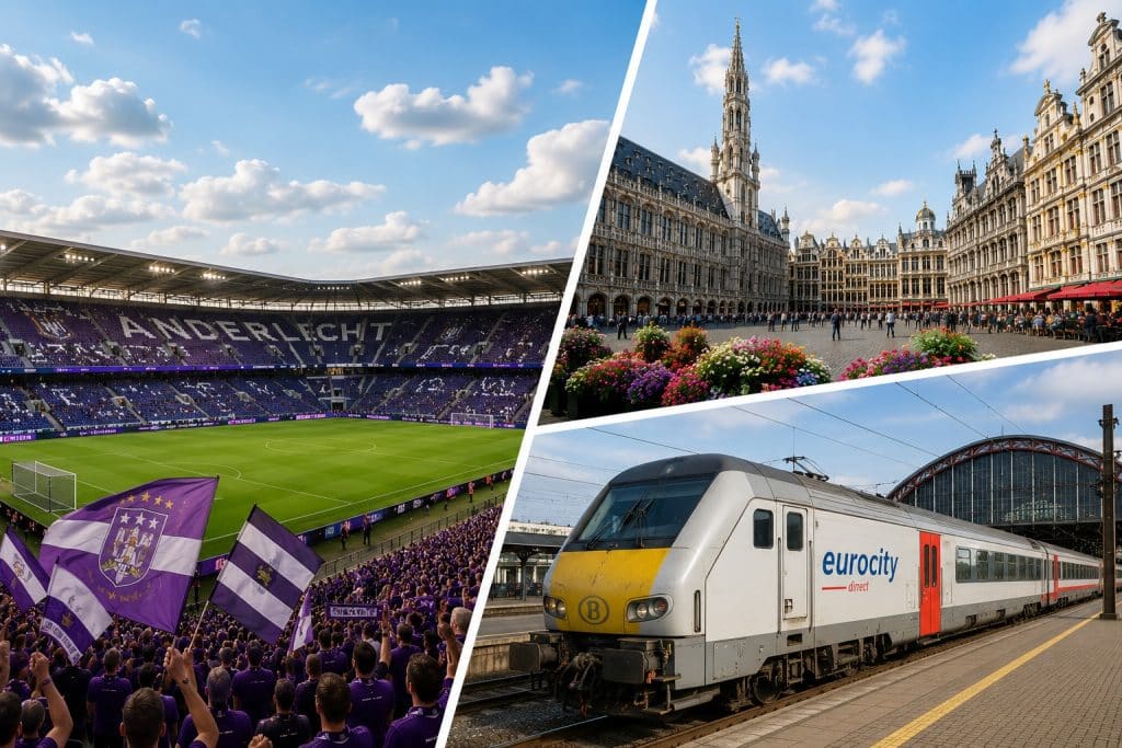 Trein Voetbal Anderlecht