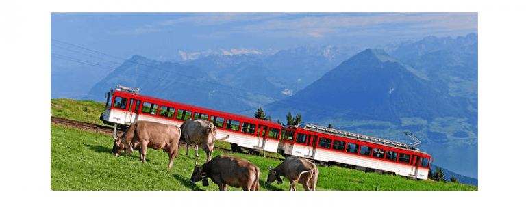 Trein en rondreis door Zwitserland en Italie