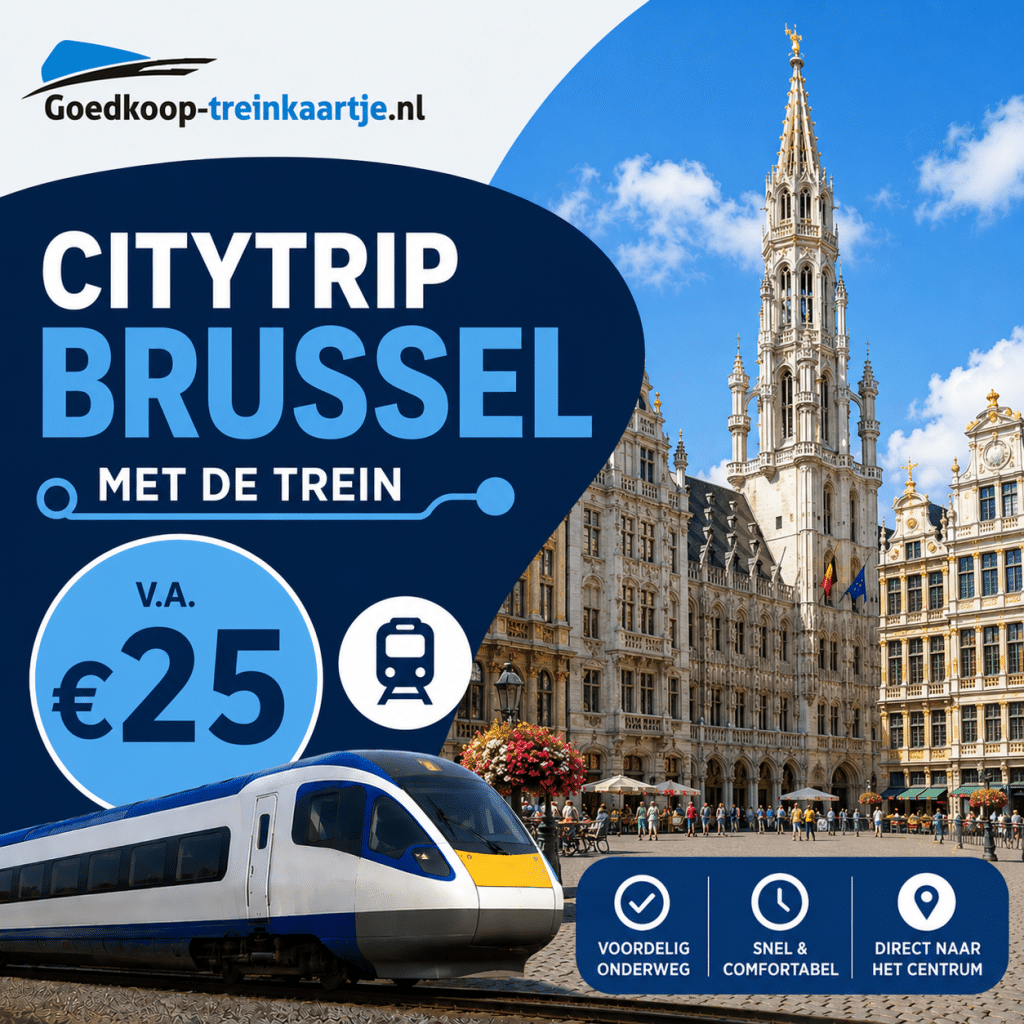 Treinkaartje Brussel 25 euro