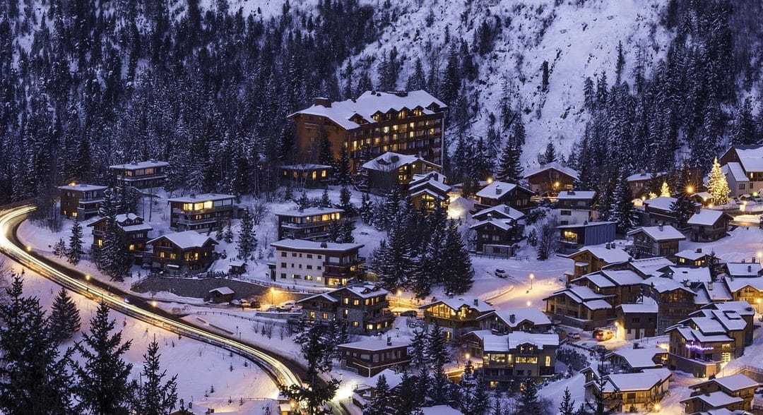 Trein naar Courchevel