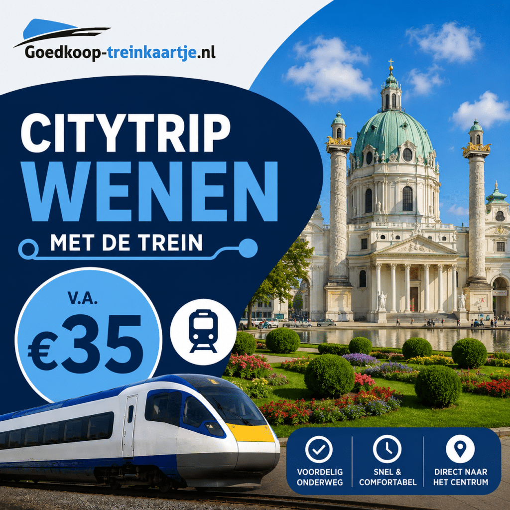 Treinkaartje Wenen 35 euro