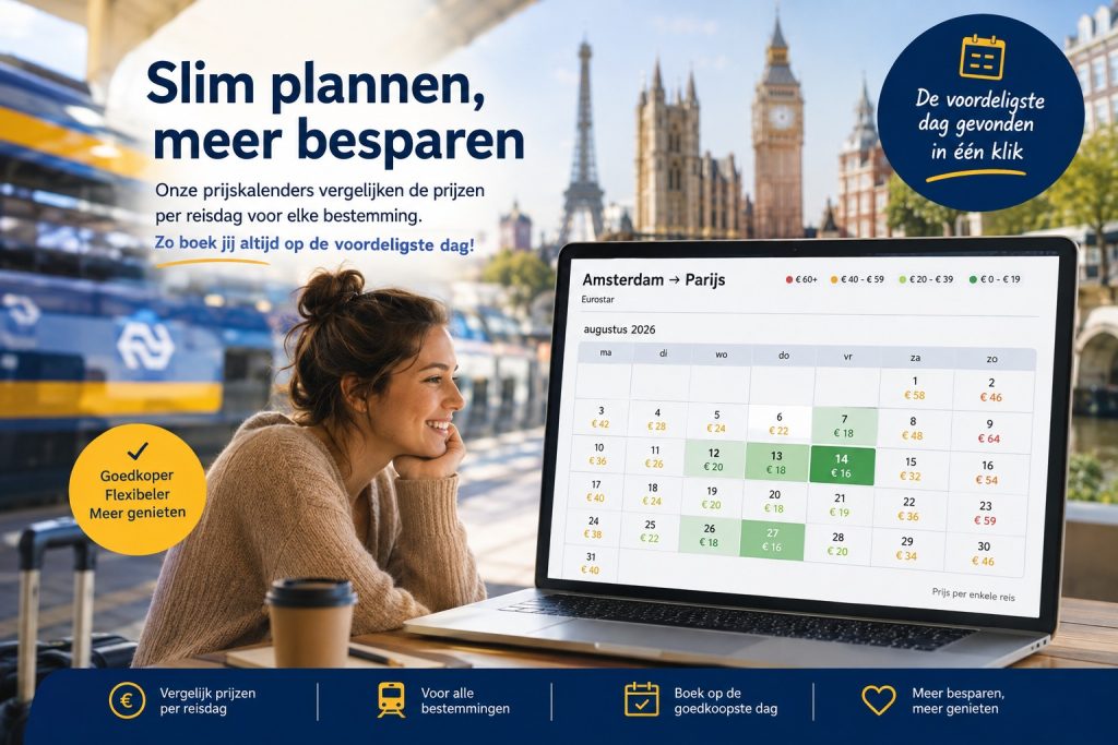 Vergelijk Treinkaartjes NS International