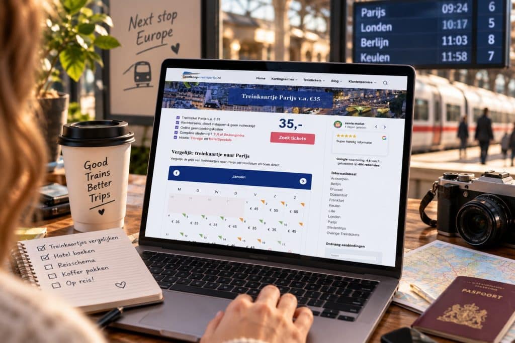 Vergelijk Treinkaartjes Per Reisdag