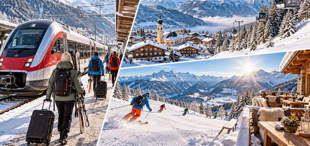 Wintersport Oostenrijk Goedkoop Treinkaartje