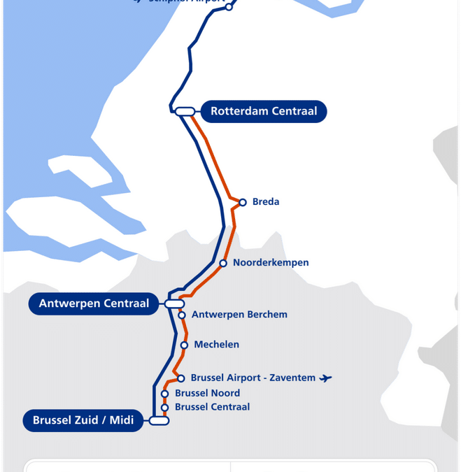 Trein naar Ardennen