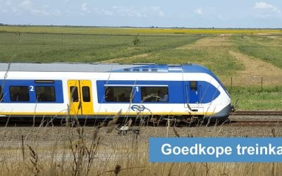 Goedkope treinkaartjes in augustus 2019