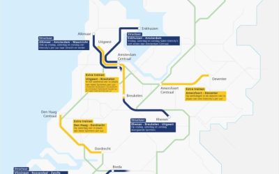 NS breidt dienstregeling in 2026 verder uit