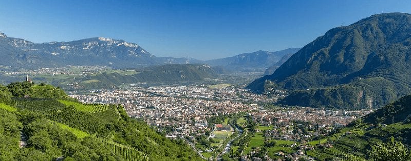 Trein naar Bolzano (Bozen)
