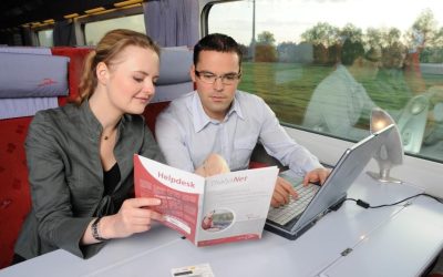 Een blik aan de binnenkant van de Thalys