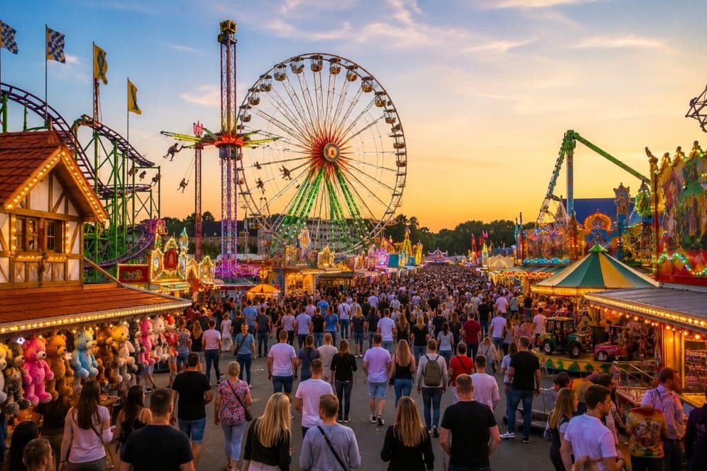 trein Kermis Duitsland