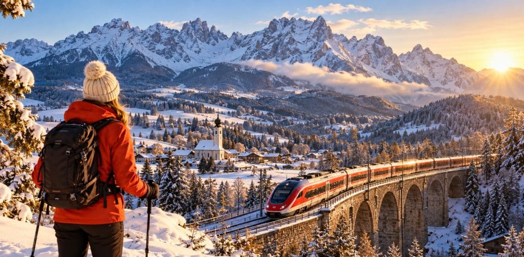 wintersport Trein Duitsland